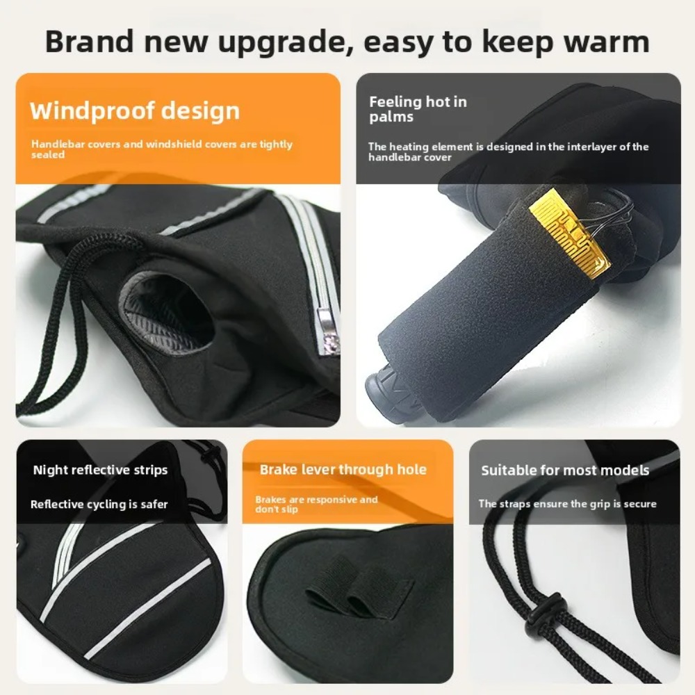 Copri manubrio moto Guanti ele - Electric Scooter Rain Cover recensione e prezzo